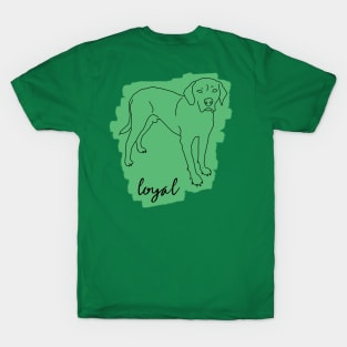 Loyal Hound Dog T-Shirt